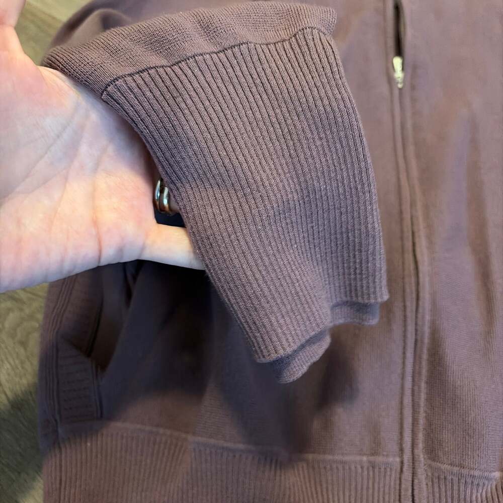 Athleta Purple Bomber Jacket - Picture 4 of 5